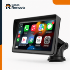 Multimídia Portátil Universal Carplay Android e IOS Com Câmera de Ré